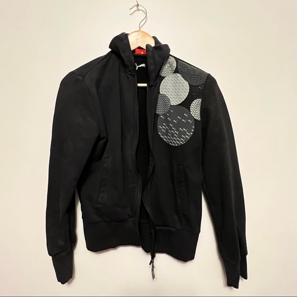 womens puma zip up sweater
